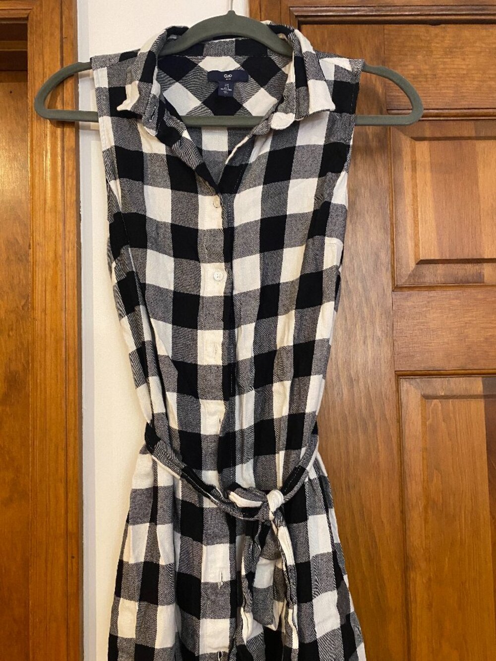 GAP Women's Flannel Shirtdress